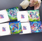 Preview: Diamond Painting 6-teilig Grusskarten Einhorn